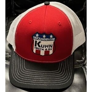 Kuhn Truck and RV trucker hat - snapback adjustable - Richardson style 112